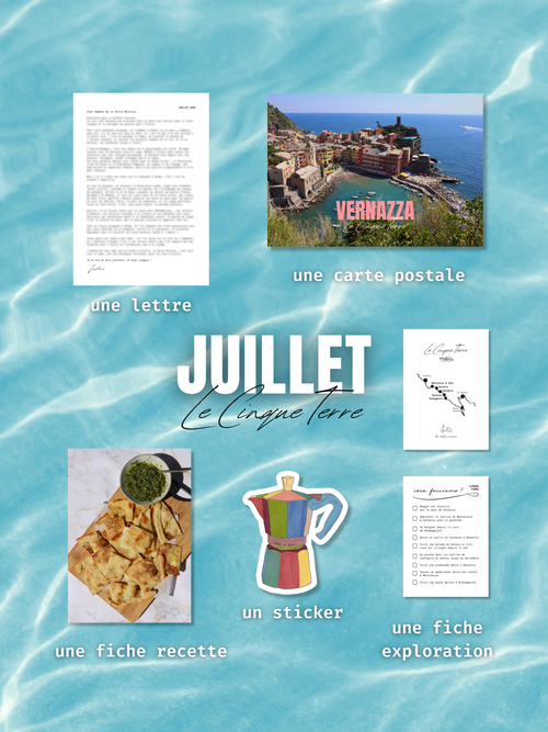 Mail Club La Dolce Missive — Abonnement mensuel