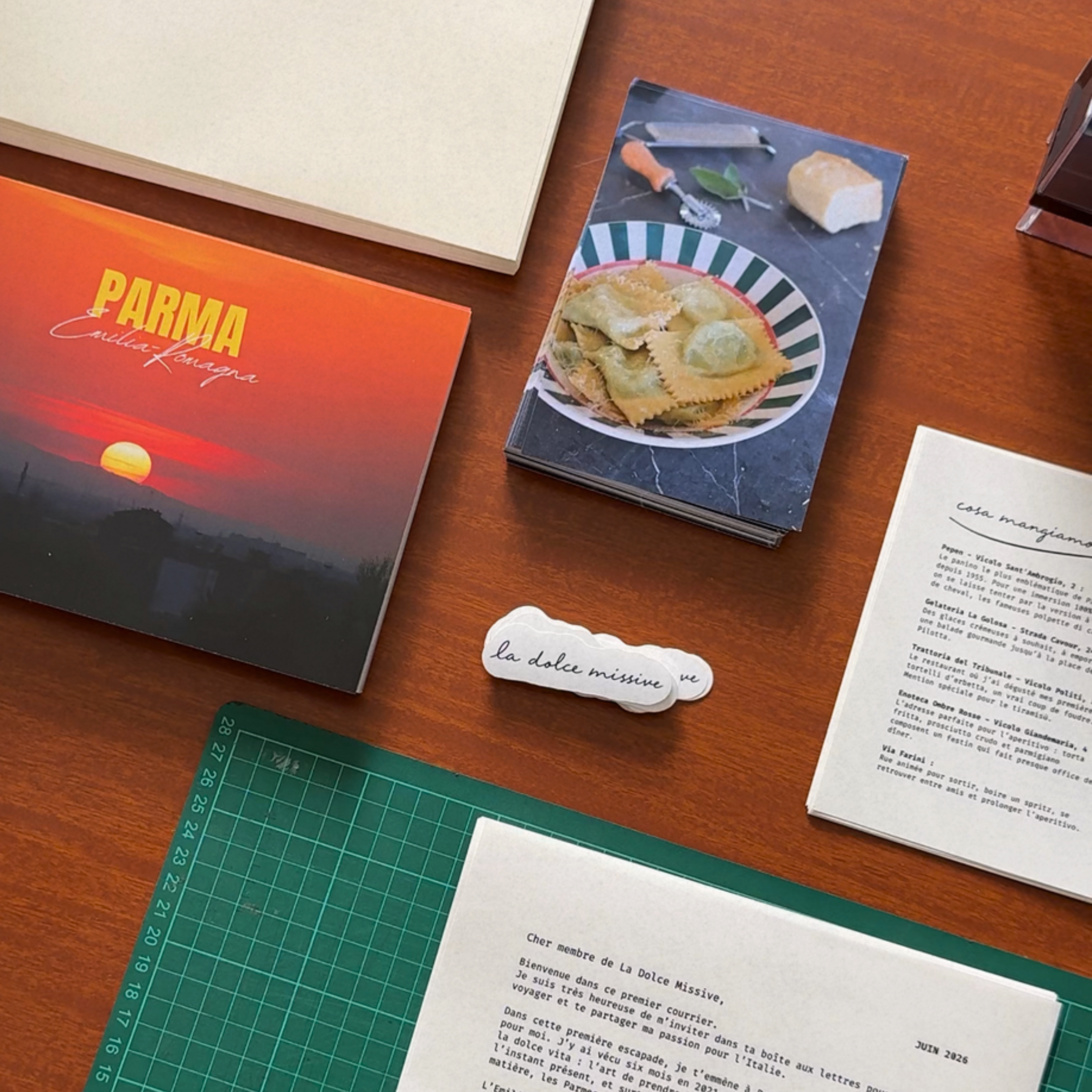 Mail Club La Dolce Missive — Abonnement mensuel