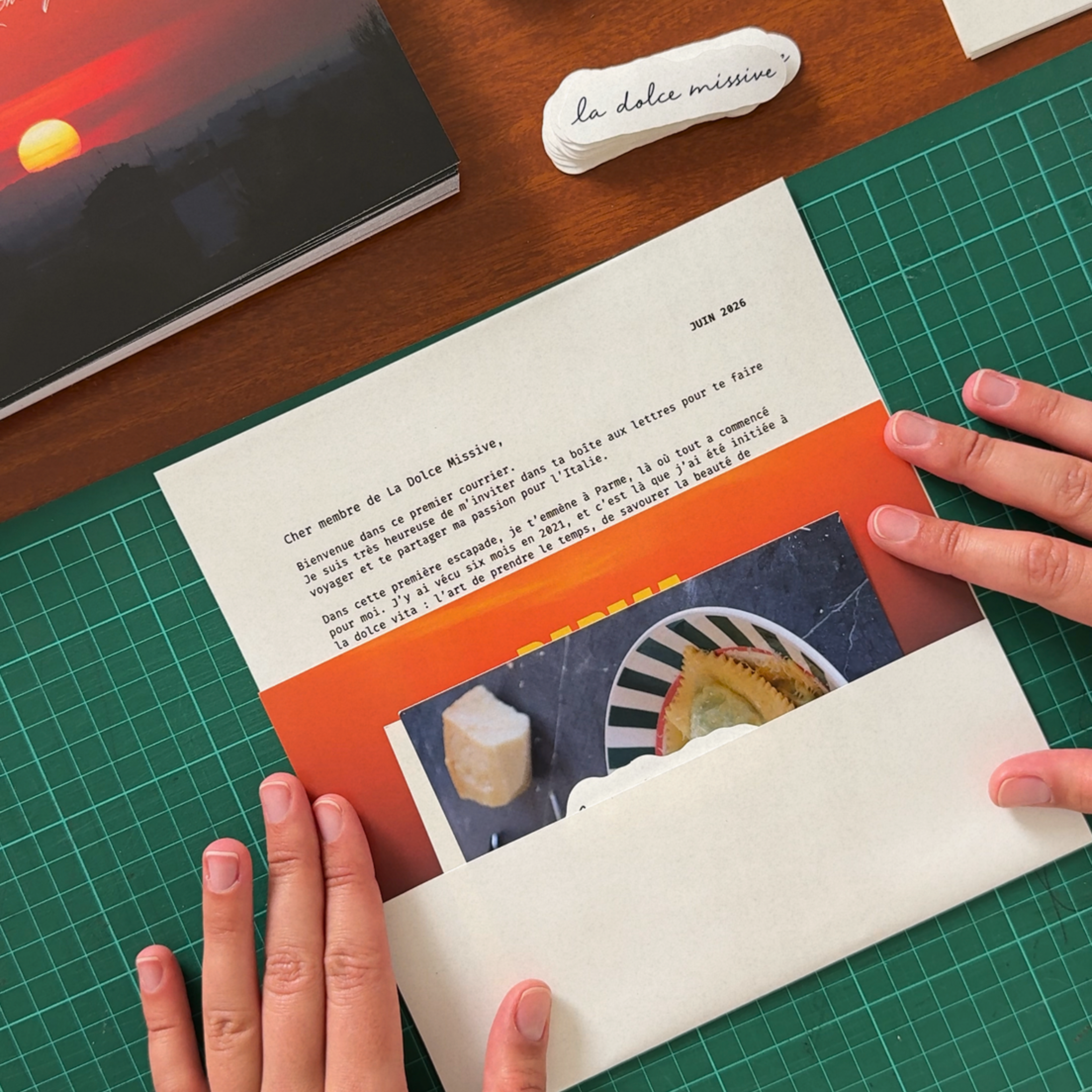 Mail Club La Dolce Missive — Abonnement mensuel
