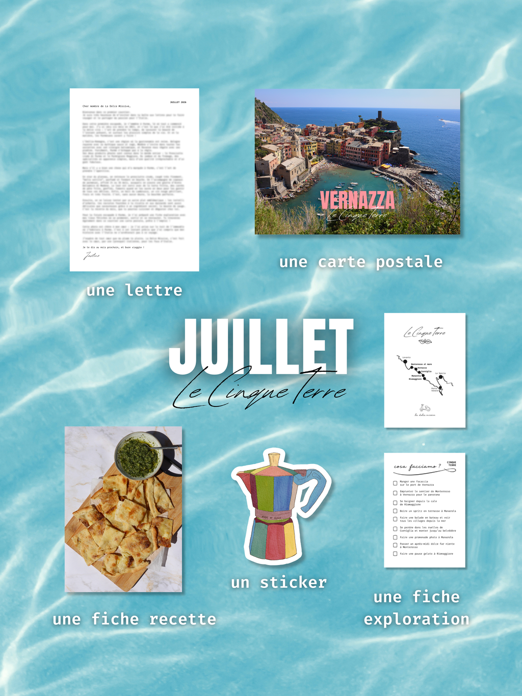 CINQUE TERRE - Juillet 2026, archives de La Dolce Missive